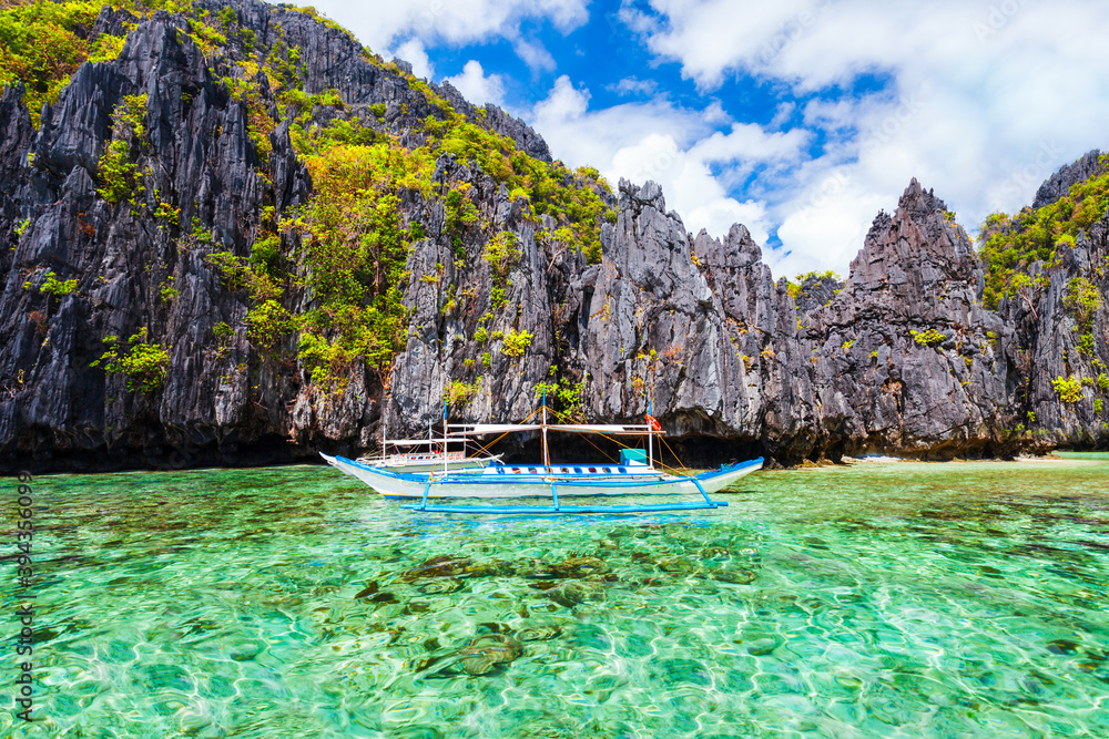 Bangka boat in El Nido, Philippines