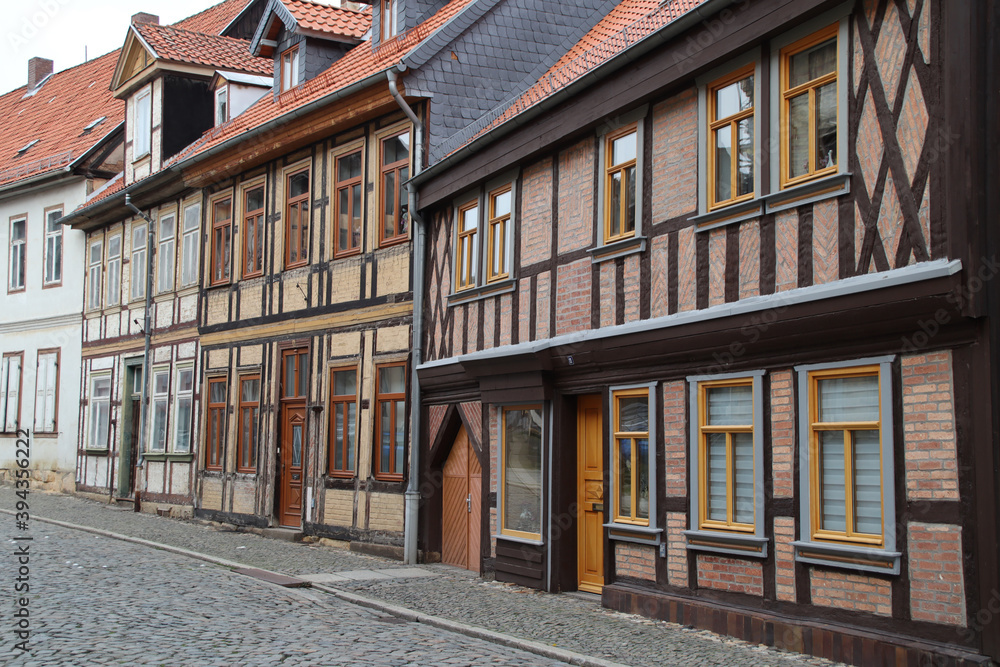 Fachwerkhäuser in Blankenburg