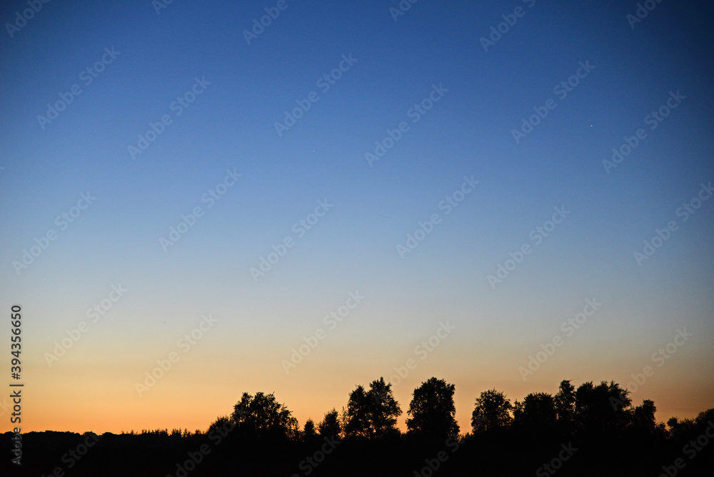 Fototapeta premium Abendhimmel