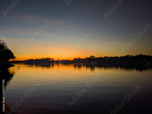 Sunset view on the Lakeside © rahuldas2u