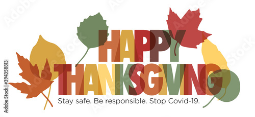 Happy Thanksgiving Stop Covid-19 