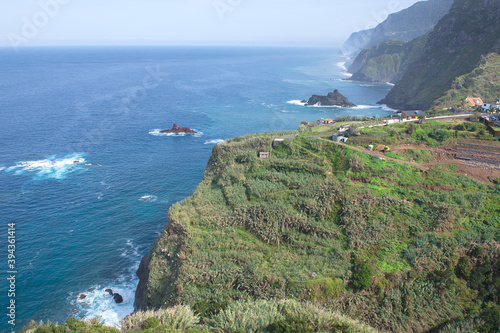 Coast of Ponta Delgada, Madeira, Portugal