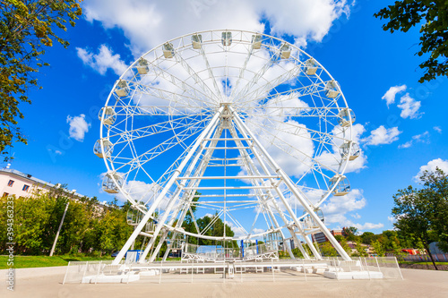 Ferris wheel in Ivanovo city  Russia