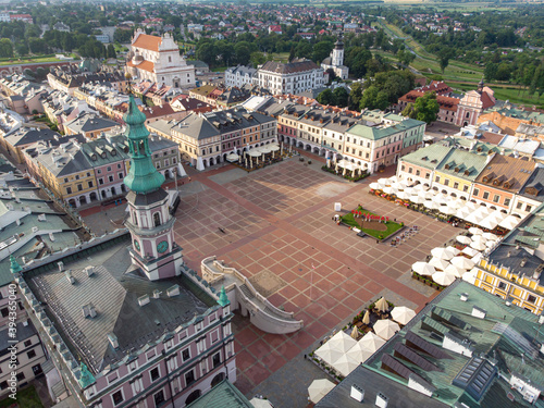 Old Town in Zamość, Poland photo