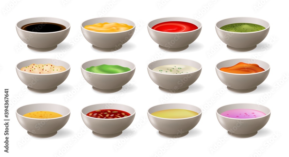 Snack dips collection Snack dips collection
