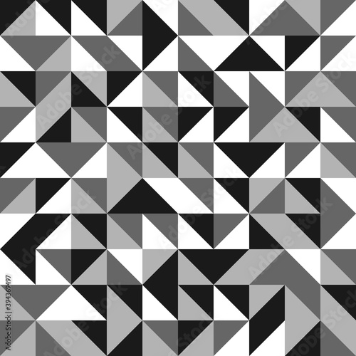Patchwork seamless geometric abstract background.