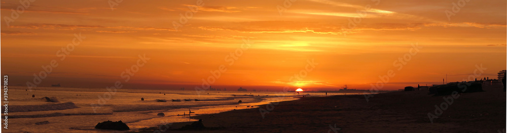 Obraz premium Coucher de soleil