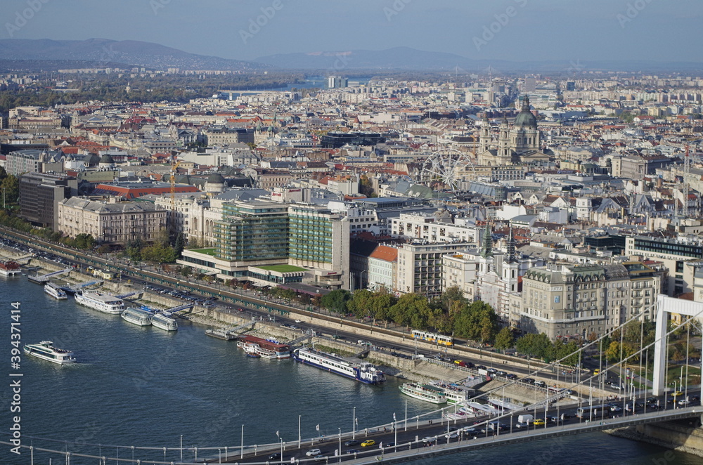 Obraz premium Budapest Danube Panorama
