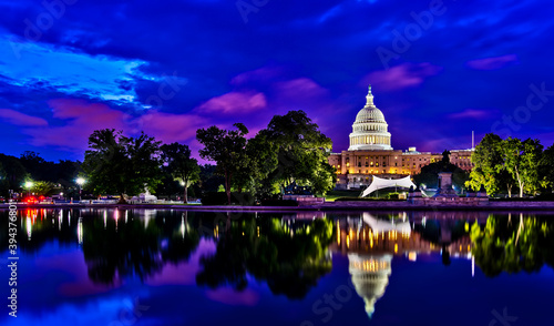 The United States Capitol building in Washington, D.C.