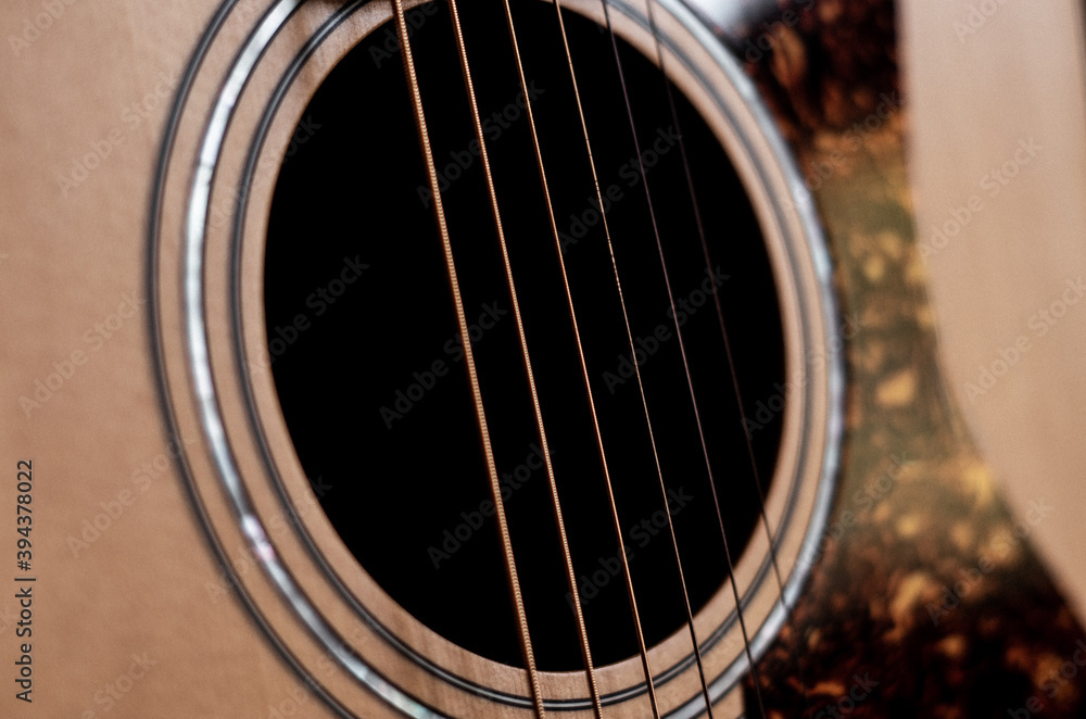 Obraz premium guitar close up
