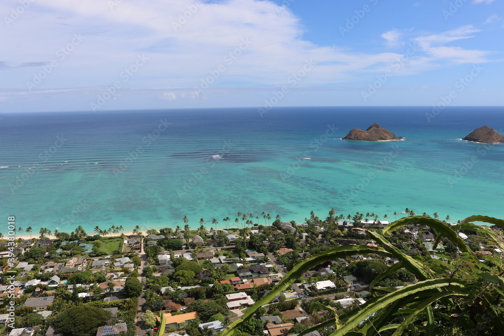 Fototapeta premium Lanikai pillbox hike