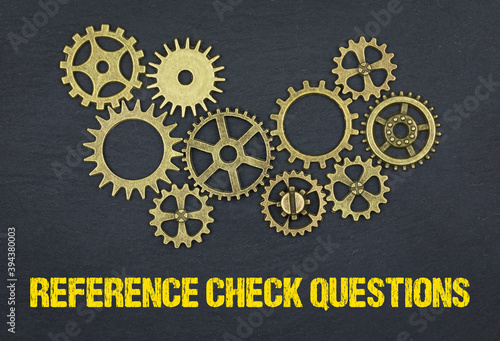 Reference Check Questions © magele-picture
