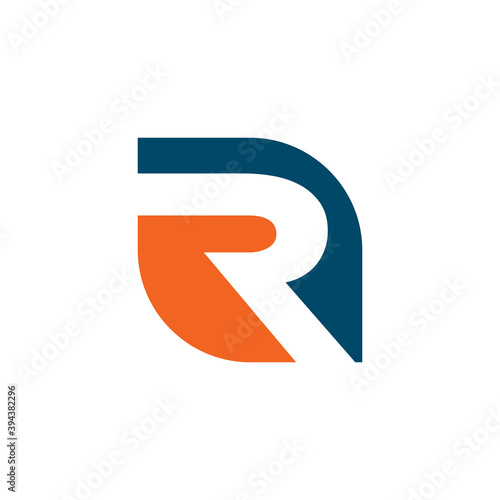 Free Download R letter icon logo design template - GFXLoad