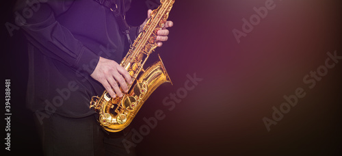 Photography Saxophone Player hands Saxophonist playing jazz music