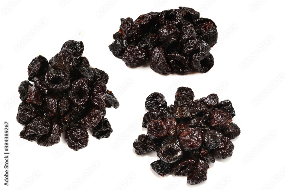 Dried plum isolated on white background Dried plum isolated on white background