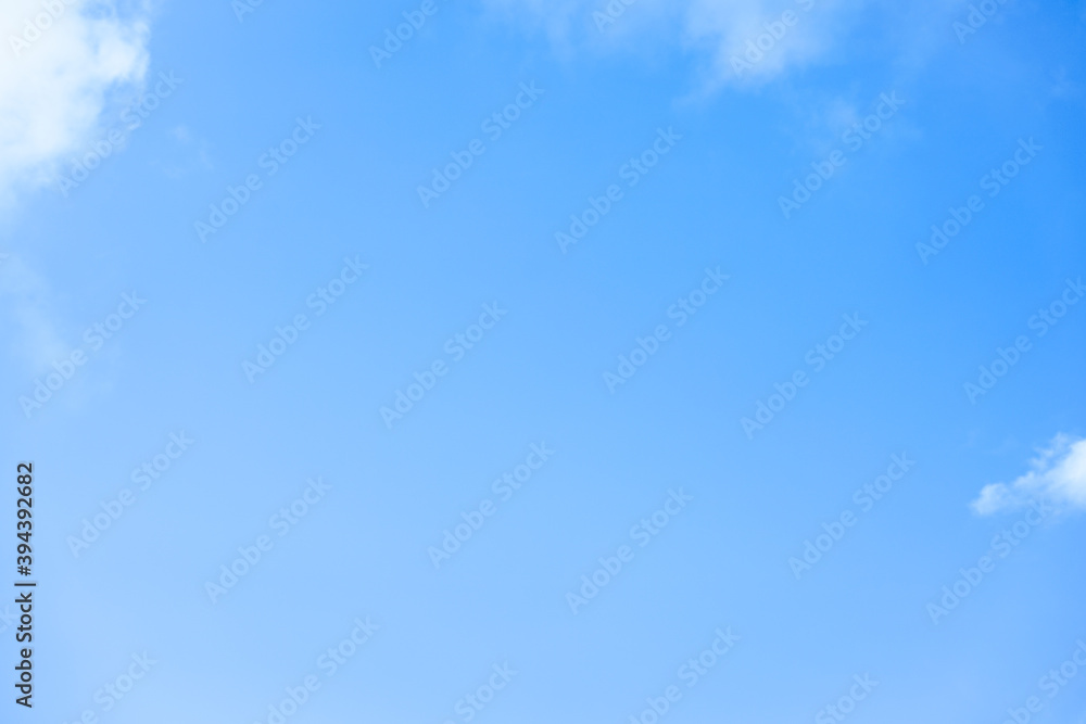 White clouds with blue sky Background On a bright day with copy space for text or banner for website White clouds with blue sky Background On a bright day with copy space for text or banner for website