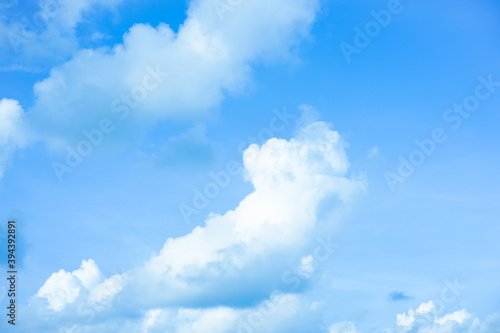 A good day covered with lots of sky and clouds background with copy space for text or banner for website