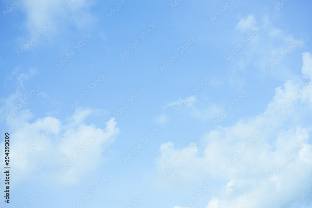 A good day covered with lots of sky and clouds background with copy space for text or banner for website A good day covered with lots of sky and clouds background with copy space for text or banner for website
