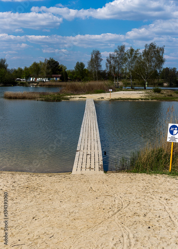 Kryspinów Lagoon near Kraków
