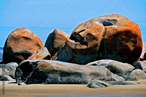 Praia da Pedra do Sal, delta do Parnaíba. Piauí. Brasil photo