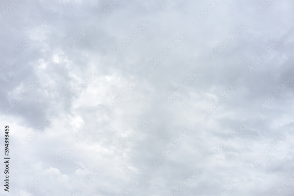 White clouds and bue sky background with copy space for wallpaper or banner