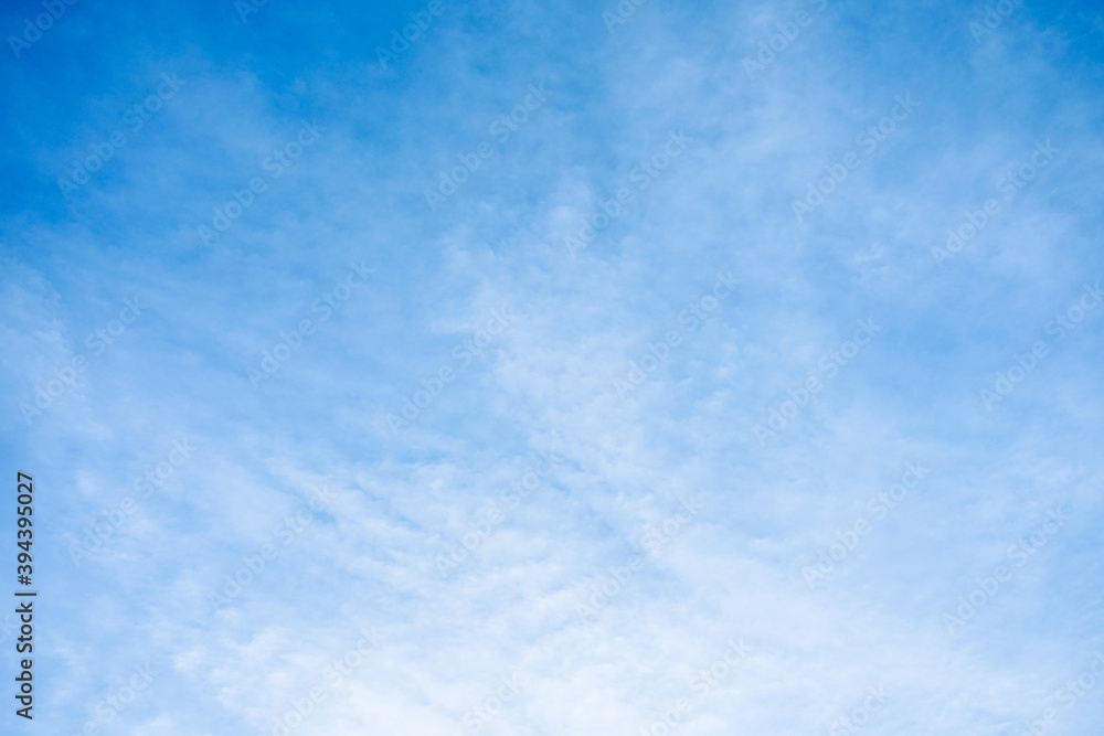 Beauty white cloud and clear blue sky in sunny day texture background. copy space for banner or wallpaper,design,text