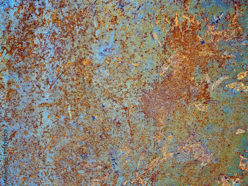 Rusty metal sheet