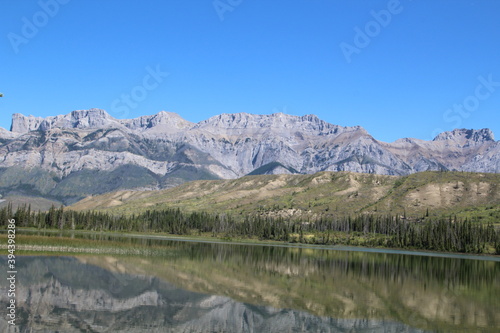 Summer Beauty On Talbot Lake, Jasper National Park, Alberta