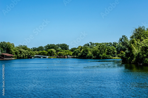 The beautiful Toronto Islands  Formerly Island of Hiawatha or Menecing . The islands are a popular recreational destination. Toronto  Ontario  Canada.