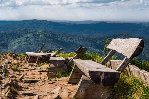 Bieszczady, Połonina Wetlińska. Smerek. photo