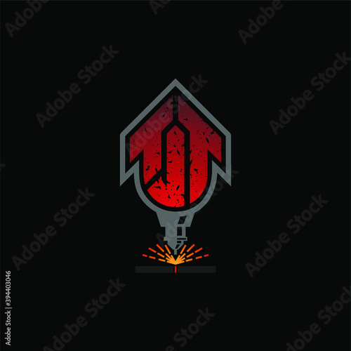 Letter JTT Plasma Cutting logo for your company