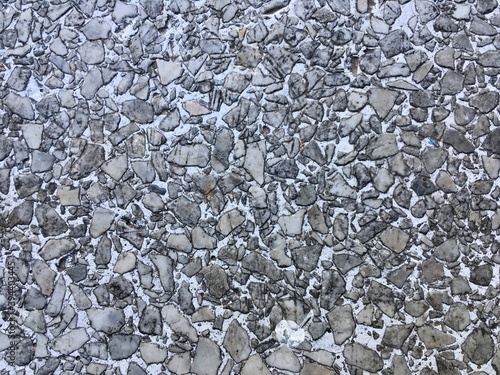 Wallpaper Mural crushed stone background Torontodigital.ca