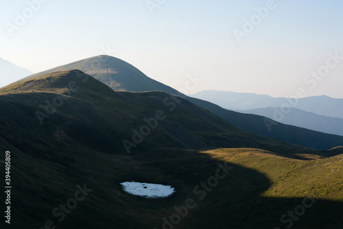 Veduta dal crinale dell'Appennino toscoemiliano, Fanano, Italia photo