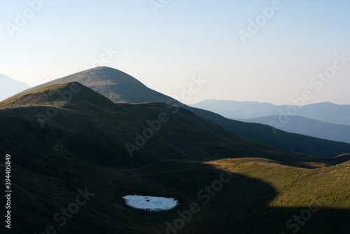 Veduta dal crinale dell'Appennino toscoemiliano, Fanano, Italia photo