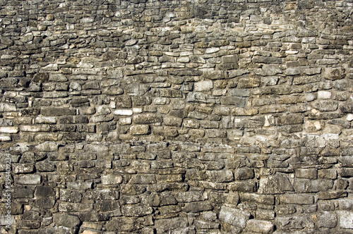 Stone Wall, Templo de la Cruz ; Temple of the Cross, Palenque, Yucatan, Mexico, UNESCO World Heritage Site