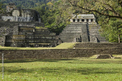 Templo de las Inscripciones, Temple of Inscriptions, Palenque, Yucatan, Mexico, UNESCO World Heritage Site