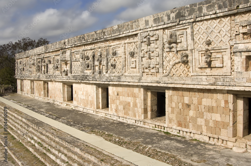 Cuadrangulo de las Monjas, The Nunnery Quadrangle, Uxmal, Yucatan, Mexico, UNESCO World Heritage Site