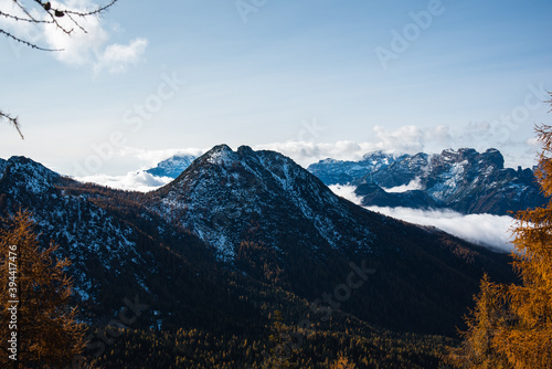 Panoramic view of the Dolom...