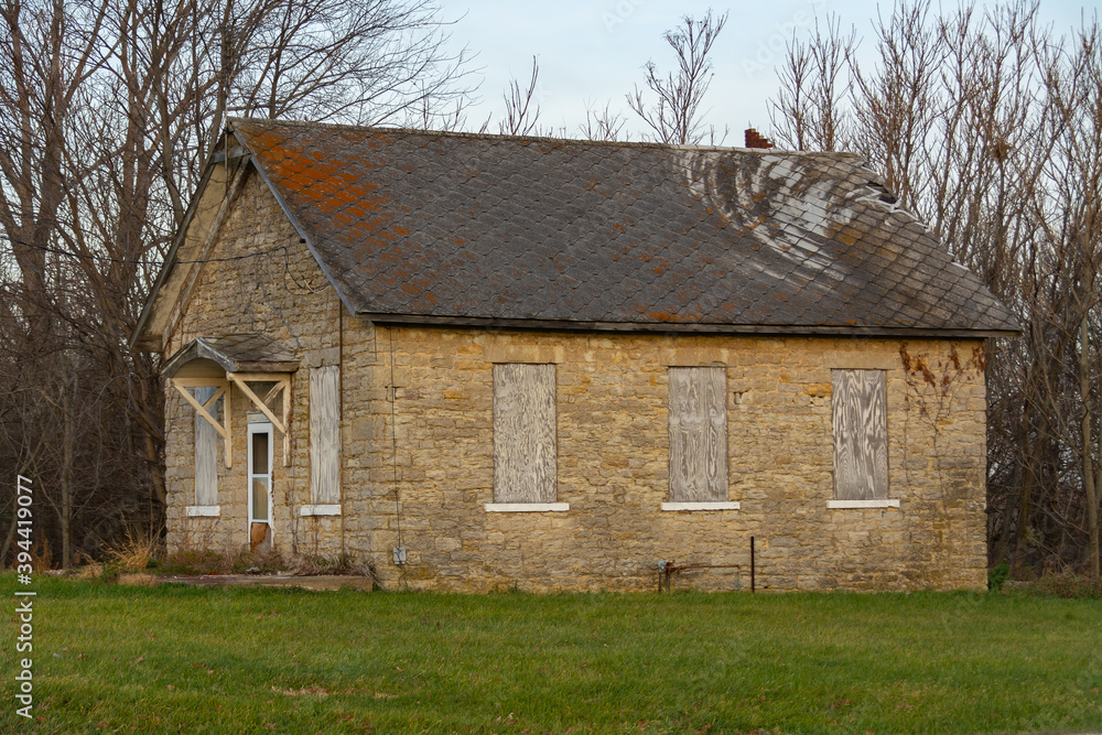 Obraz premium One Room Schoolhouse