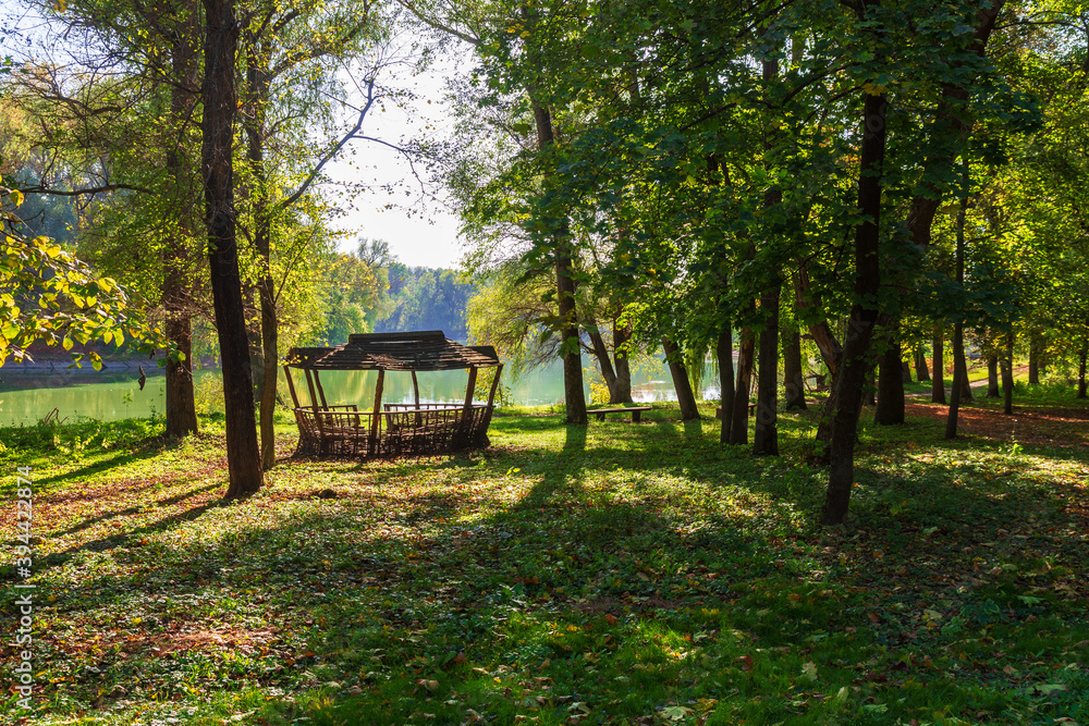 Beautiful views of the old park in Onufrievka, Kirovograd Region, Ukraine. Beautiful views of the old park in Onufrievka, Kirovograd Region, Ukraine.