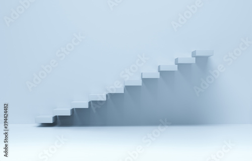 Stairs going upward. business rise  forward achievement.