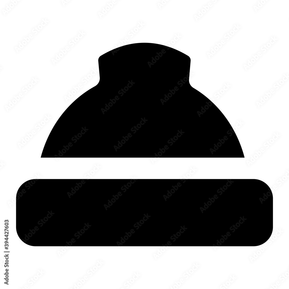 A head protection icon in solid design, hard hat
A head protection icon in solid design, hard hat