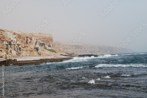 Falaise des pêcheurs AKHFENIR Sud Maroc