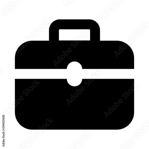  An icon design of business briefcase, documents bag 