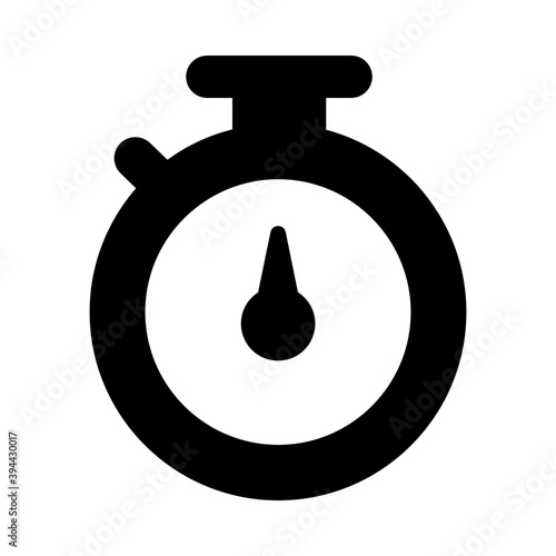 Stopwatch icon in modern style, vector of chronometer in editable style 