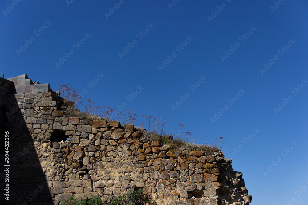 ruins of an old Armenian fortress