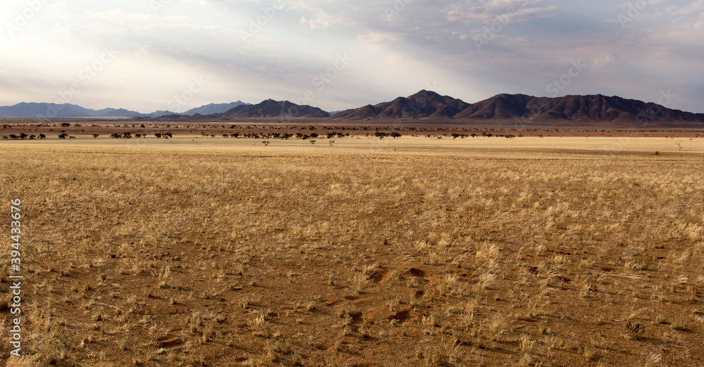 Fototapeta premium Panoramic view of Twyfelfontein landscape