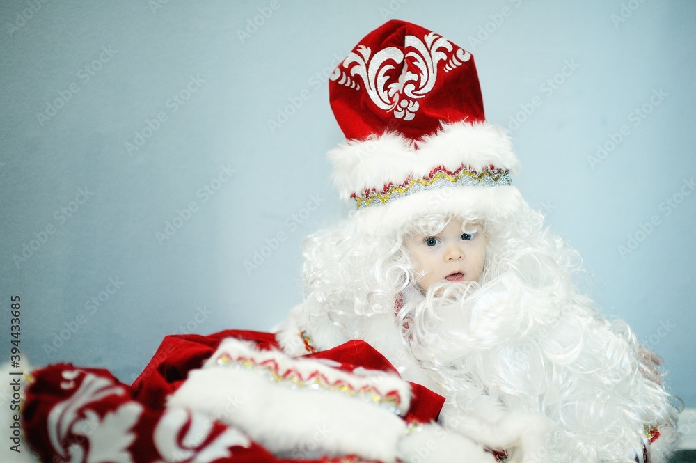 kid in red santa claus costume kid in red santa claus costume