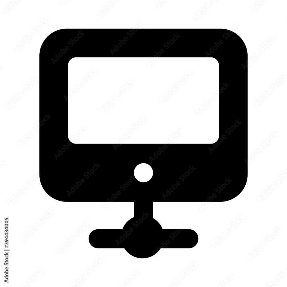 An icon design of share screen, filled design
An icon design of share screen, filled design