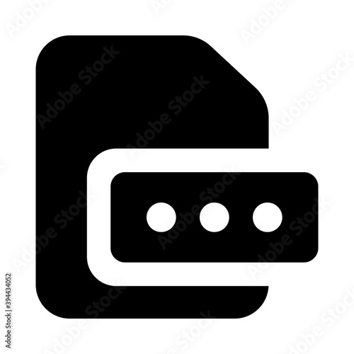 
Password on file denoting secure file icon
